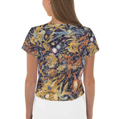 Women's Crop Tee - Quantum Symmetry