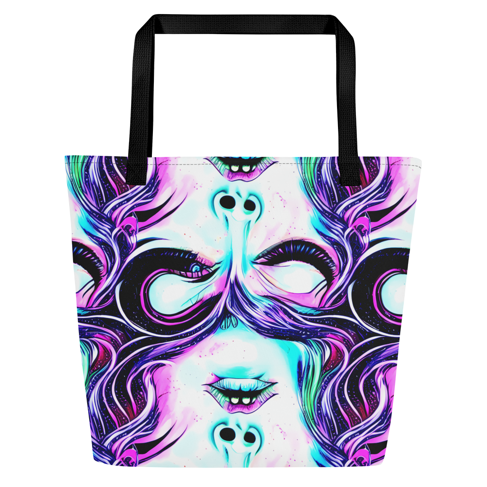 Large Tote Bag w/ Pocket - Chroma Soirée