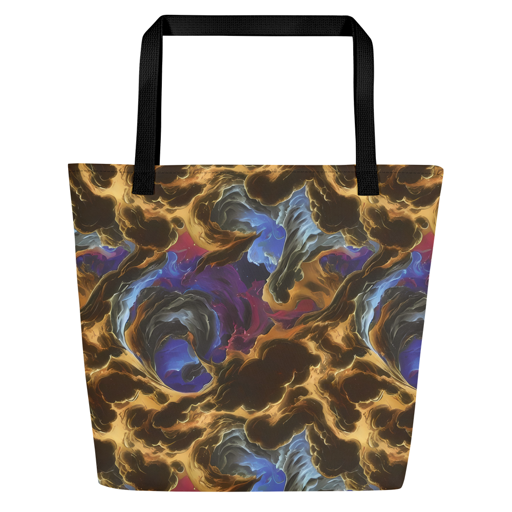 Large Tote Bag w/ Pocket - Vortex Virtue