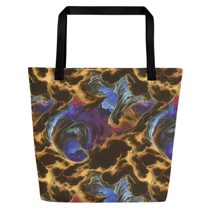 Large Tote Bag w/ Pocket - Vortex Virtue