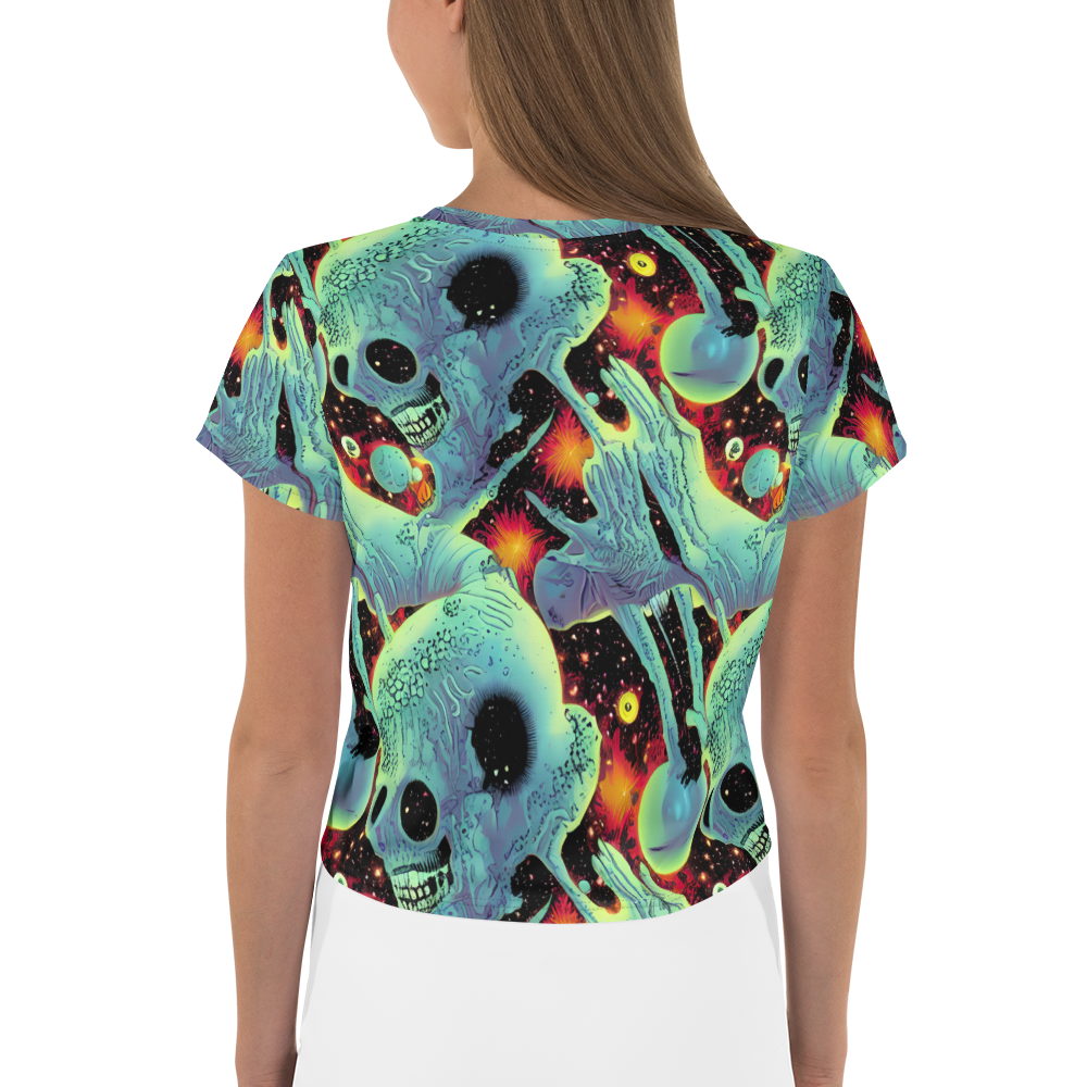 Women's Crop Tee - Galactic Grotesque