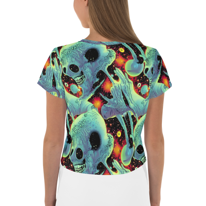 Women's Crop Tee - Galactic Grotesque