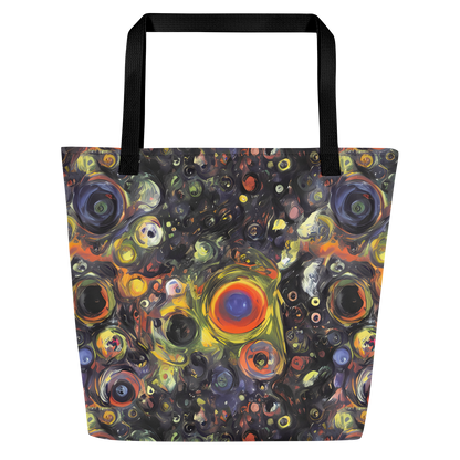 Large Tote Bag w/ Pocket - Stellar Spin