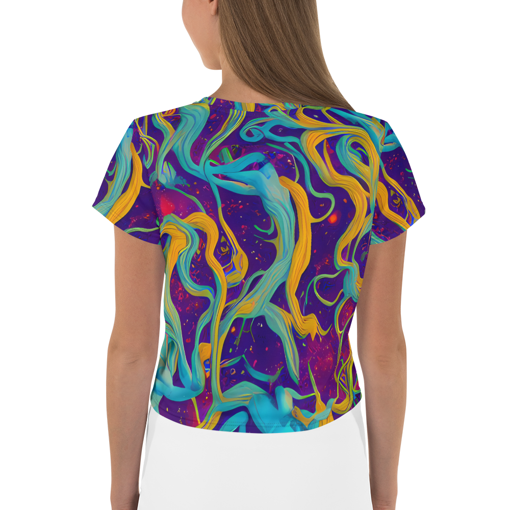 Women's Crop Tee - Etherial Entwine