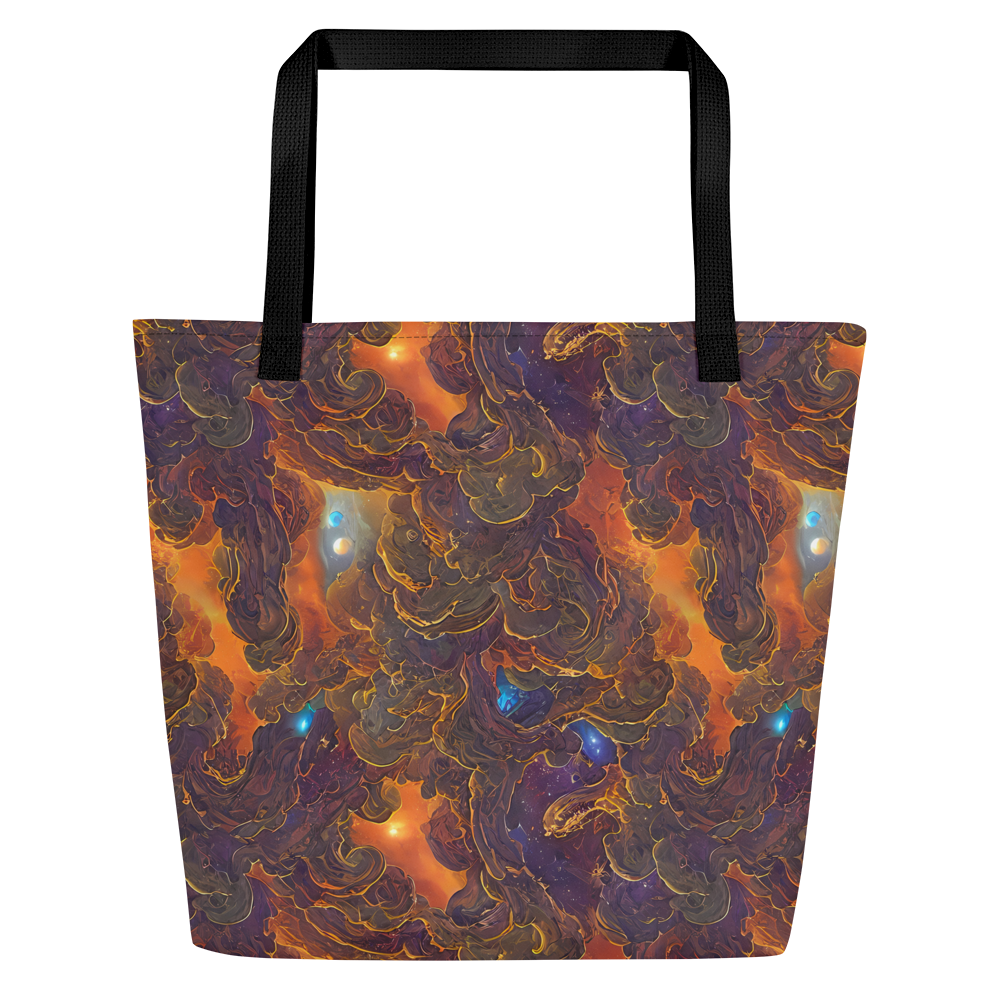 Large Tote Bag w/ Pocket - Pozzo Vortex