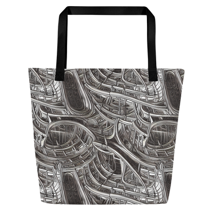 Large Tote Bag w/ Pocket - Piranesi's Dream