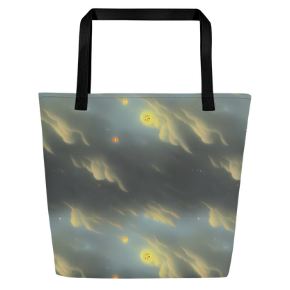 Large Tote Bag w/ Pocket - Dreamy Ascent