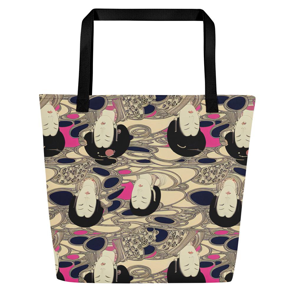 Large Tote Bag w/ Pocket - Timeless Reverie