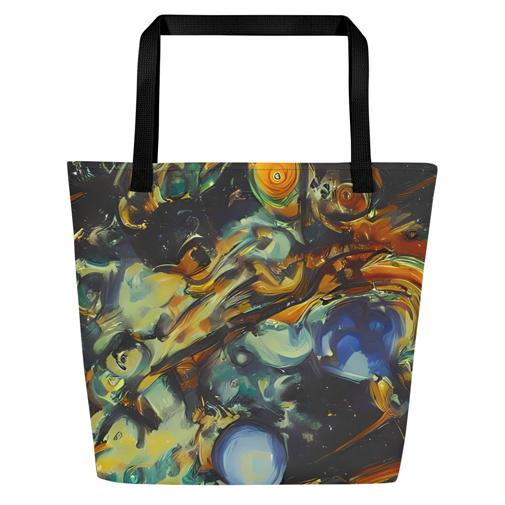 Large Tote Bag w/ Pocket - Menzel's Maelstrom