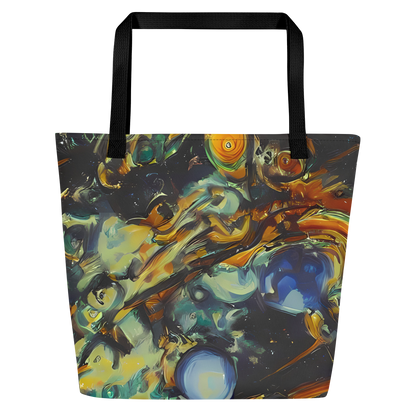 Large Tote Bag w/ Pocket - Menzel's Maelstrom