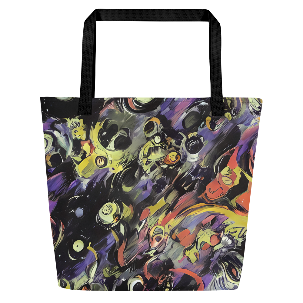 Large Tote Bag w/ Pocket - Fires of the Void