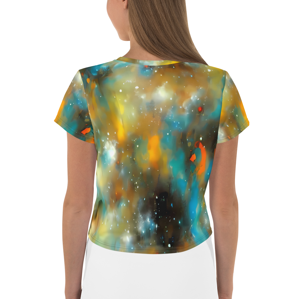 Women's Crop Tee - Abstract Tapestries