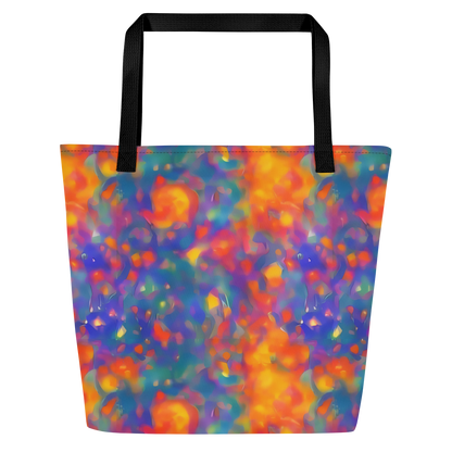 Large Tote Bag w/ Pocket - Nolde Nebula