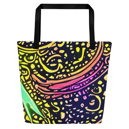 Large Tote Bag w/ Pocket - Isenbrant Illumination