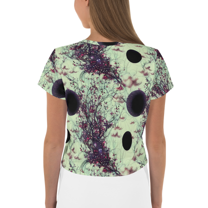 Women's Crop Tee - Celestial Bloom