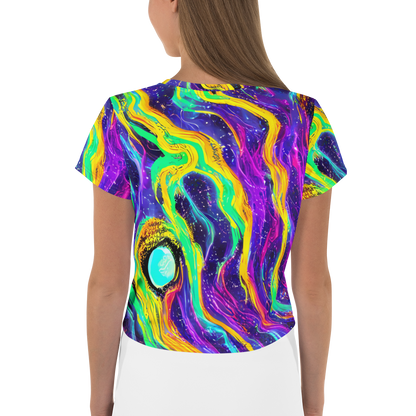 Women's Crop Tee - Jackson Swirl