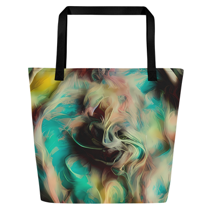 Large Tote Bag w/ Pocket - Enchanted Fusion