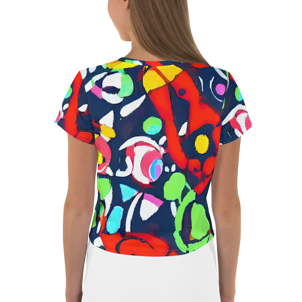 Women's Crop Tee - Chagall's Dream