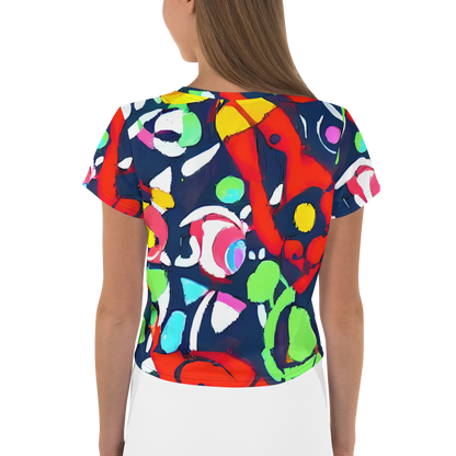 Women's Crop Tee - Chagall's Dream