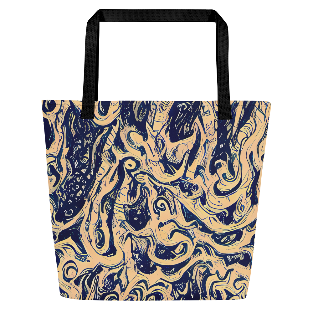 Large Tote Bag w/ Pocket - Doré Dreams