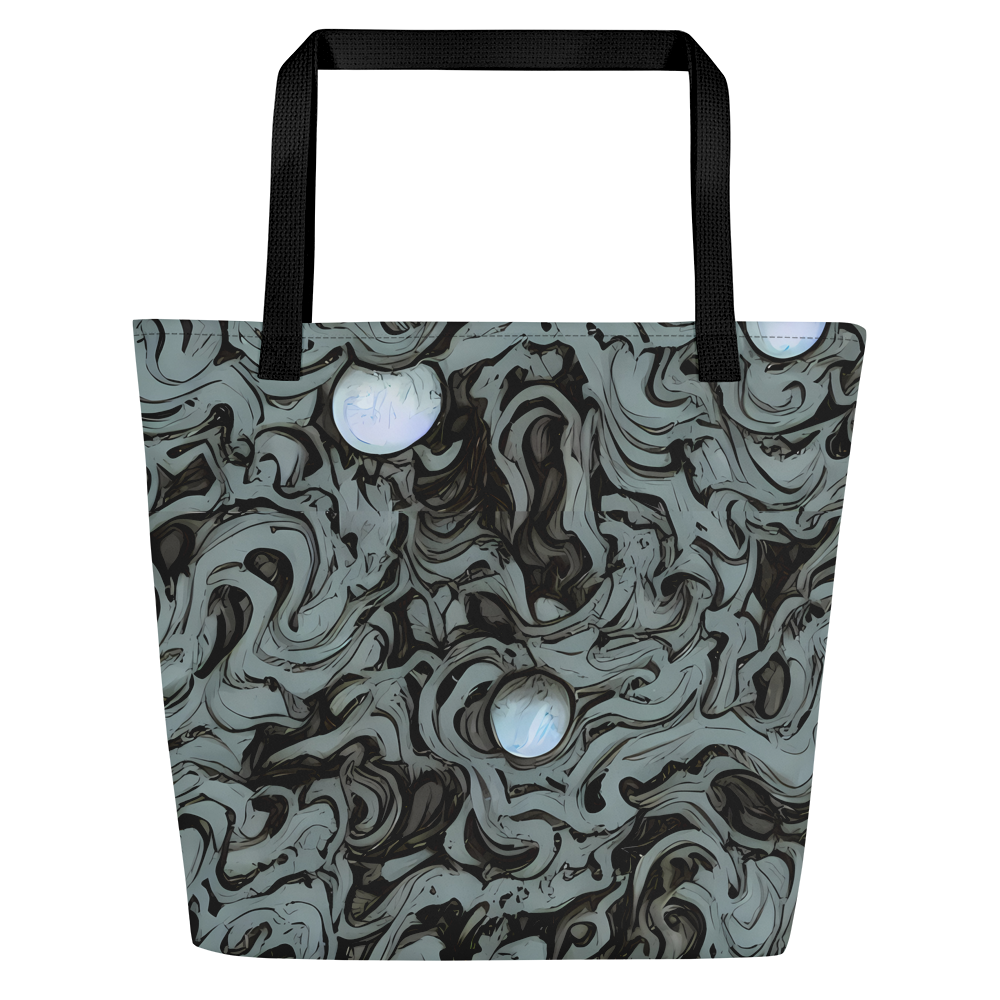 Large Tote Bag w/ Pocket - Caruso Swirl