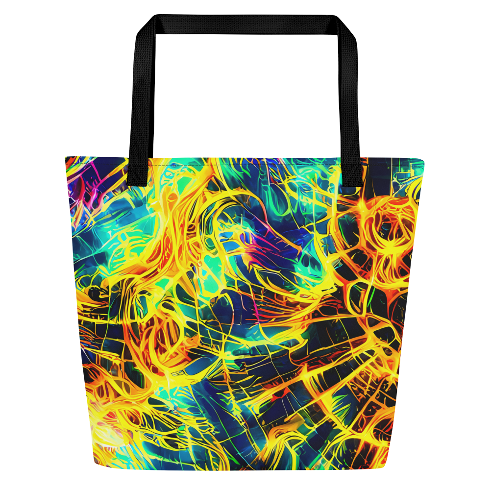 Large Tote Bag w/ Pocket - Kapp's Kaleidoscope