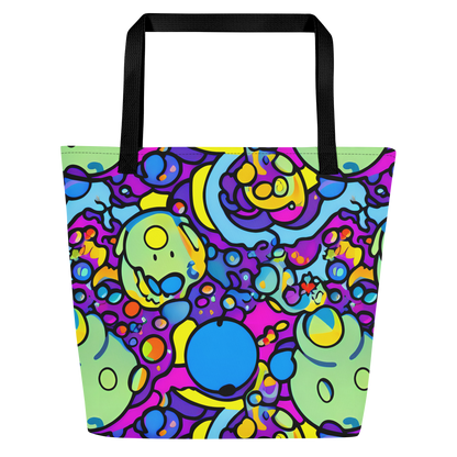 Large Tote Bag w/ Pocket - Enchanted Orbs