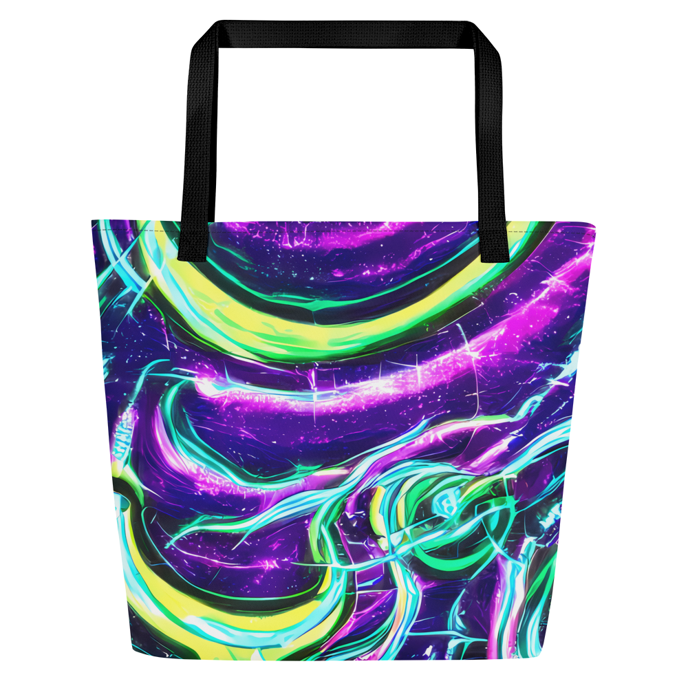 Large Tote Bag w/ Pocket - Quesnel's Vortex