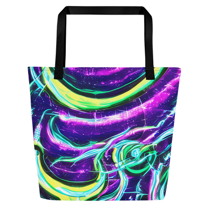 Large Tote Bag w/ Pocket - Quesnel's Vortex
