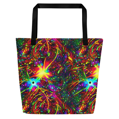 Large Tote Bag w/ Pocket - Stellar Burst