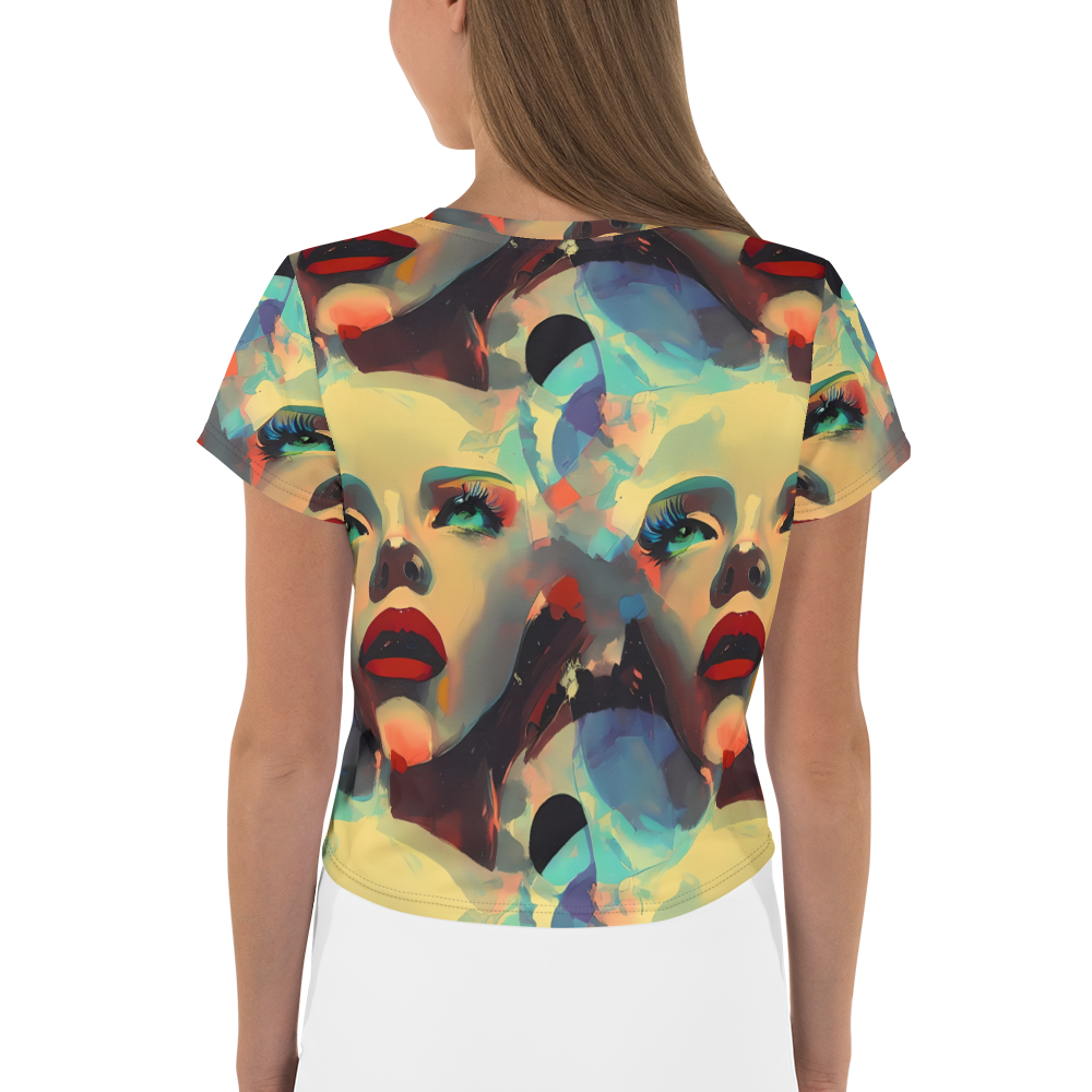 Women's Crop Tee - Astral Reflections