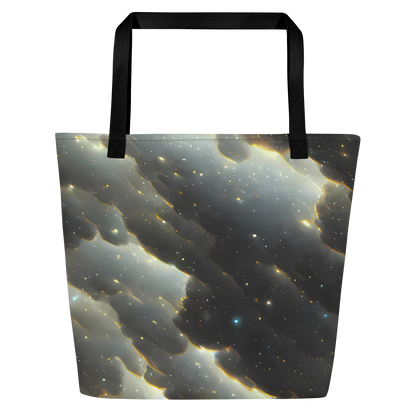 Large Tote Bag w/ Pocket - Rutkowski Nebula