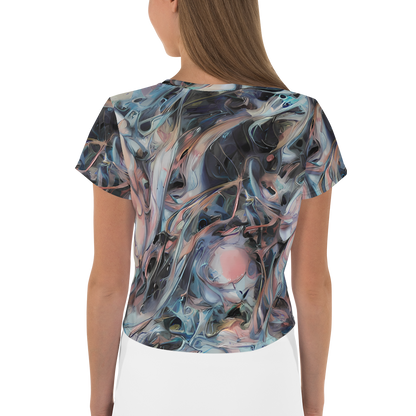 Women's Crop Tee - Daydream Cascade