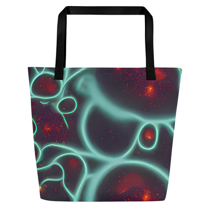 Large Tote Bag w/ Pocket - Kerstens Circuit