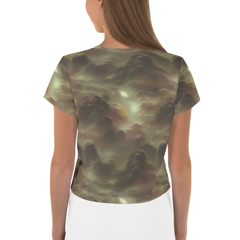 Women's Crop Tee - Celestial Dreamscape