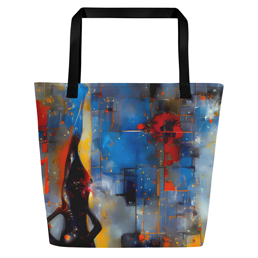 Large Tote Bag w/ Pocket - Neoblock Fusion