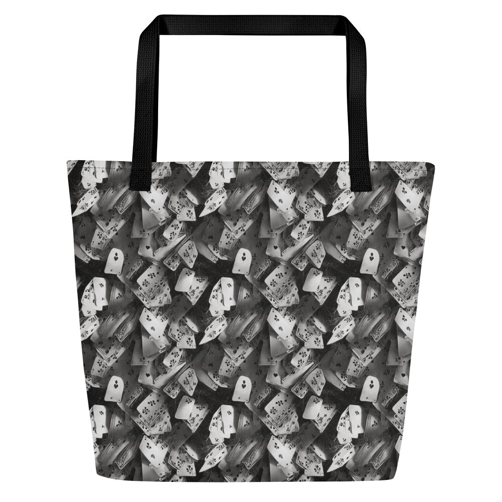 Large Tote Bag w/ Pocket - Fortune’S Folly