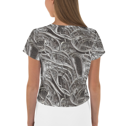 Women's Crop Tee - Piranesi's Dream