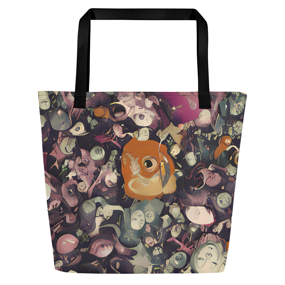 Large Tote Bag w/ Pocket - Visions of the Unseen