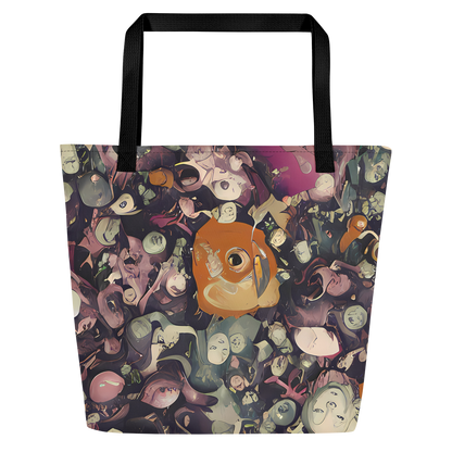 Large Tote Bag w/ Pocket - Visions of the Unseen