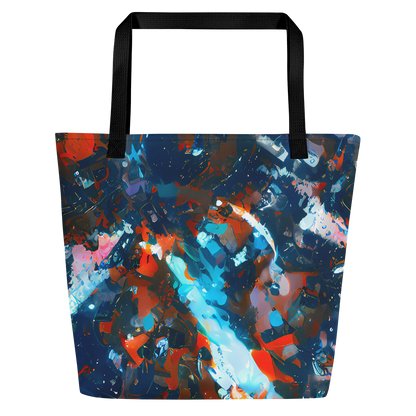 Large Tote Bag w/ Pocket - Ghenie's Whirl