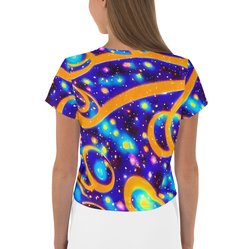 Women's Crop Tee - Epic Orbit