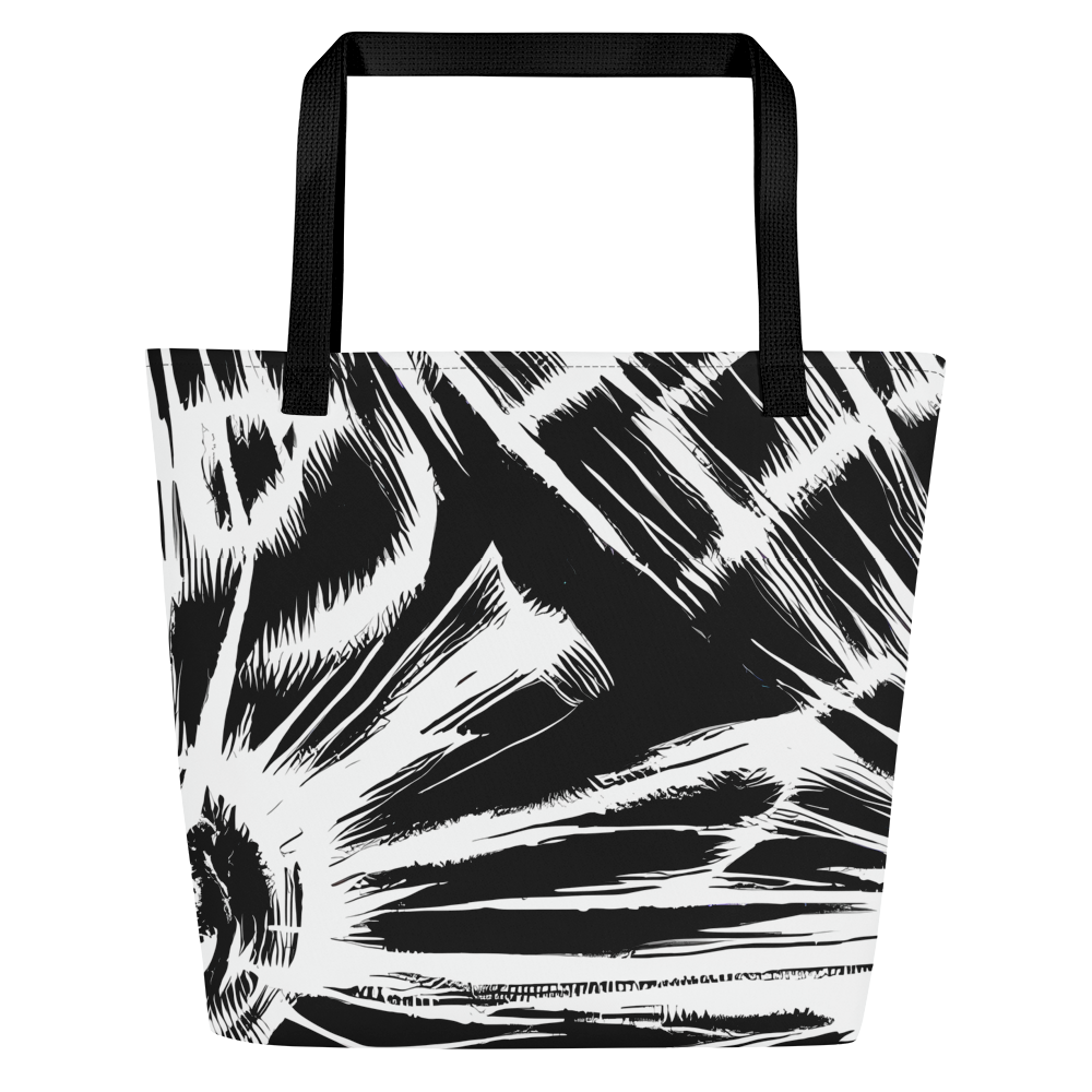 Large Tote Bag w/ Pocket - Silent Thunder