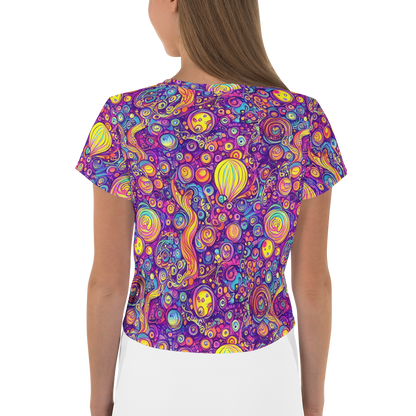 Women's Crop Tee - Festival of Whimsy