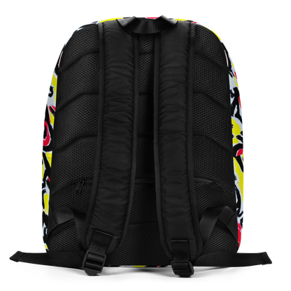 Minimalist Backpack - Cosmic Brushstrokes
