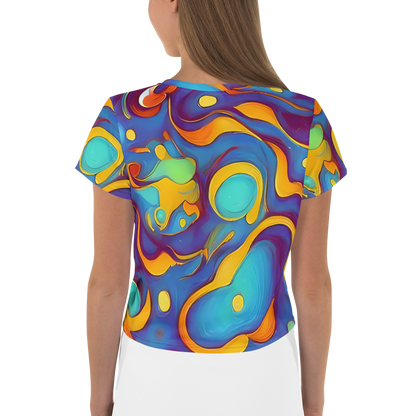 Women's Crop Tee - Pelton Swirl