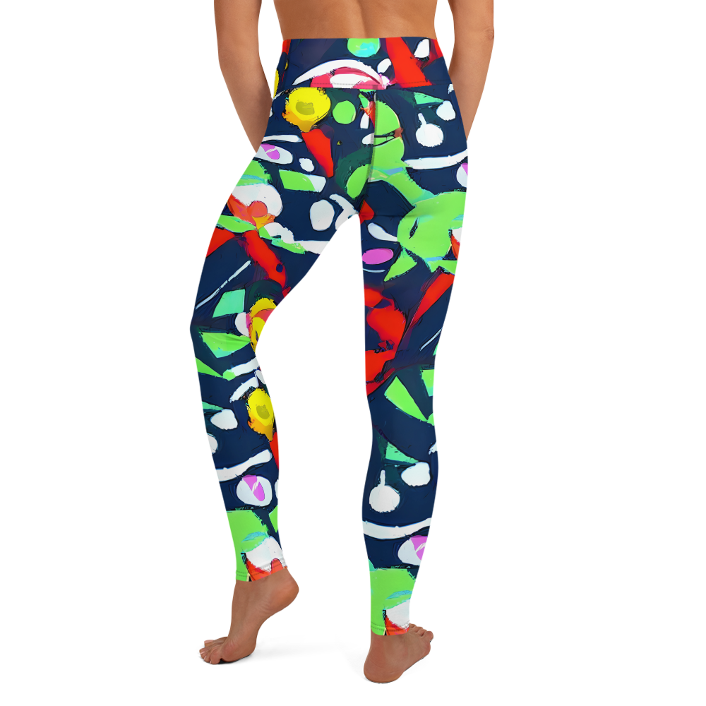 Yoga Leggings - Chagall's Dream