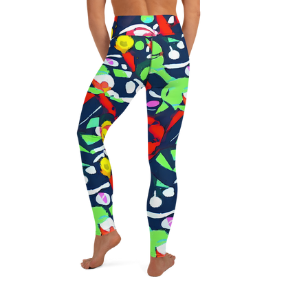 Yoga Leggings - Chagall's Dream