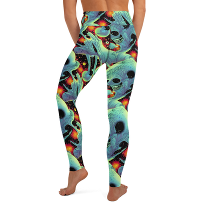 Yoga Leggings - Galactic Grotesque