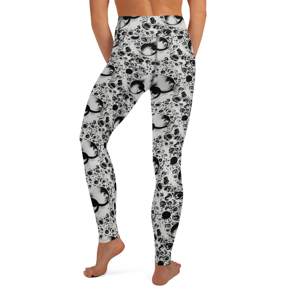 Yoga Leggings - Crater Swirl